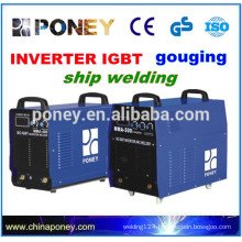 MMA DC inverter ship welding machine with gouging